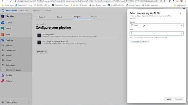 3. Terraform In DevOps | Terraform IaC With Yaml Pipeline| Terraform With Azure DevOps