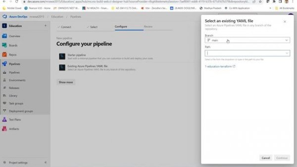 3. Terraform in DevOps | Terraform IaC with Yaml pipeline| Terraform with Azure DevOps