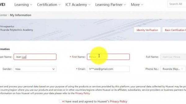 How to join a Huawei Class on Huawei Talent Portal - Tutorial