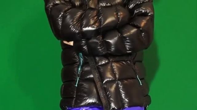 Shiny puffy jacket | Try on haul смотреть онлайн