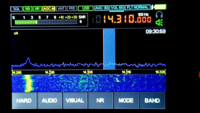 HAM FROM SURINAME ON MALACHITE DSP SDR RECEIVER 4-4-2021 смотреть онлайн
