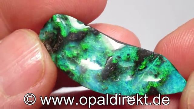Boulderopal, Opal mit Bohrung 002905 b смотреть онлайн