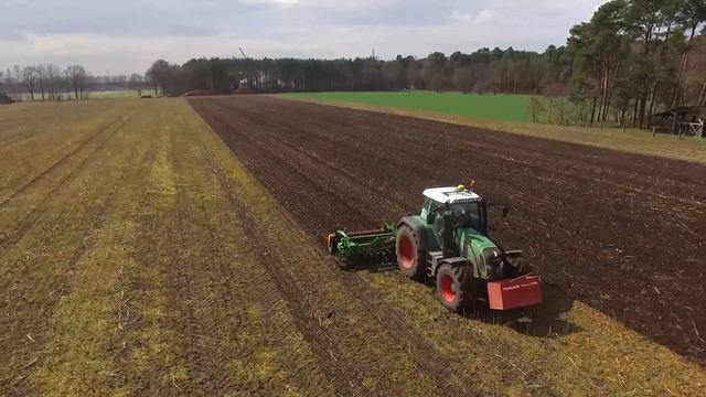 Fendt Vario 820 & Amazone Catros 6000 | *GoPro*DJI*Cabview*