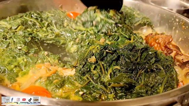 Bouillon D'épinards Aux Deux Viandes Fumée Et Au Gombo смотреть онлайн