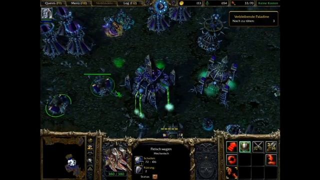 Warcraft 3 Undead campaign- Part 2: Gravedigger смотреть онлайн