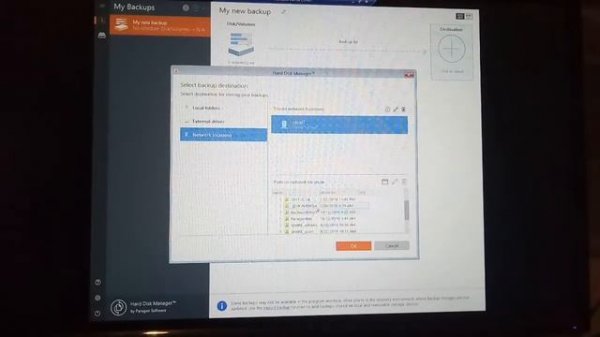 paragon  hard disk manager 17.4 backup