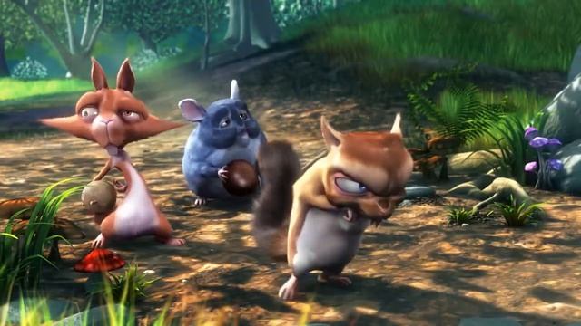 Animated Short Film Big Buck Bunny, Мультик про толстого зайца смотреть онлайн