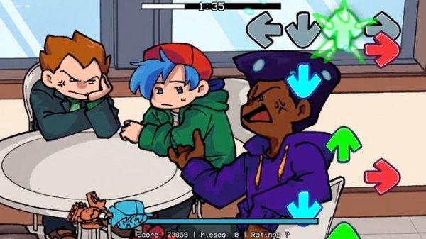 Friday Night Funkin' - Fast Food Battle (OneShot) - BF, Pico, Nene & Darnell