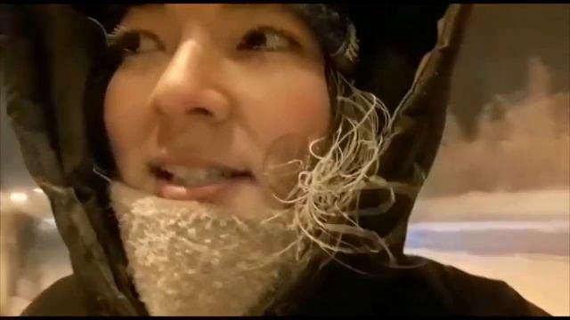 Surviving in -45 ℃! | Yakutia | Yakutsk | Winter | Freezing | Cold | Fog смотреть онлайн
