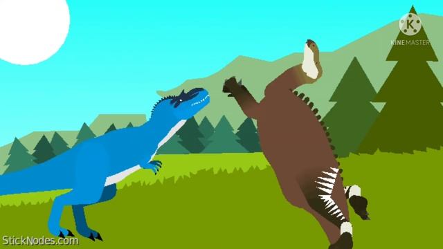 Dinosaur Elimination Cup S1 B2 Gorgosaurus vs Iguanodon смотреть онлайн