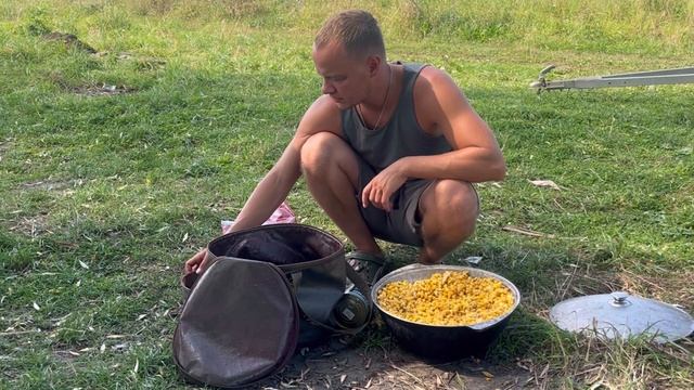 Ловля дикого карпа на домашнем дикаре