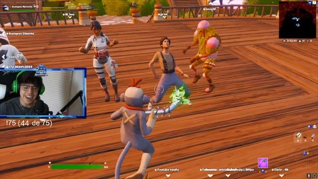 EL BAILE QUE NO QUEDE CON LA CANCIÓN PIERDE... | Fortnite: Concurso de Baile смотреть онлайн