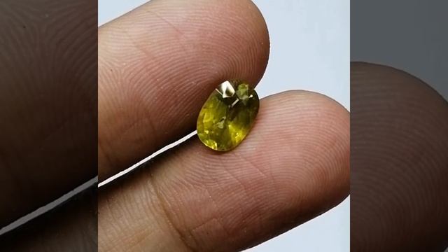 Natural 2.50 CT Yellow Sapphire Fancy Color (MP-12) смотреть онлайн