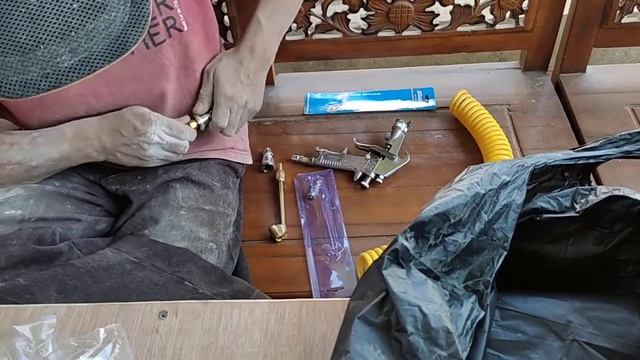 Spray Gun Sagola Spot F75 Alat Semprot Cat Angin Mesin Kompresor смотреть онлайн