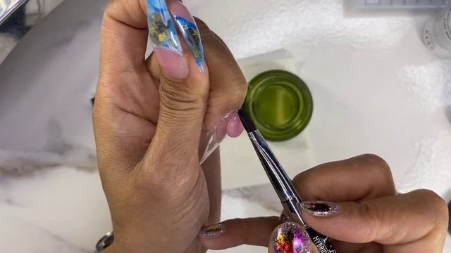 SHINE And Design- "Mermaid Nails" LIVE Nail Class June 23, 2020 смотреть онлайн