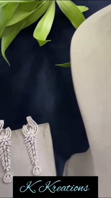 Attractive Diamond Necklace #designer#exclusive #ad#trendy#richlook#party #diamond#lovely#beautiful смотреть онлайн