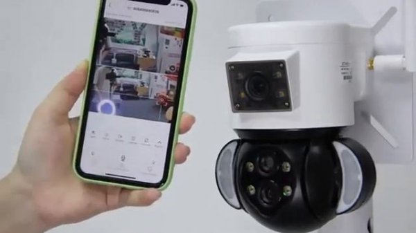 Dual Lens Camera Operation Guide #cctvcamera #installation #appconnect #ipc #ipc360home #wificamera