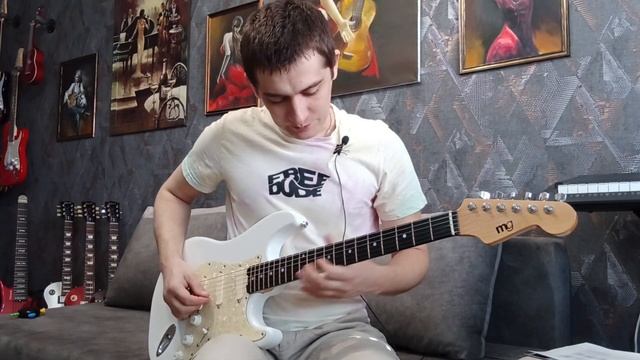 Обзор MG Stratocaster. Сет Гилмора-Гитара с регулировкой сустейна) смотреть онлайн