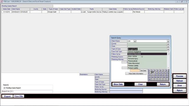 Help4Access (Microsoft Access Database Development) - Demo - PSB Law смотреть онлайн