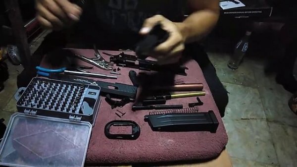 JW3 taran tactical innovation Combat Master by Army Armament disassembly (airsoft)