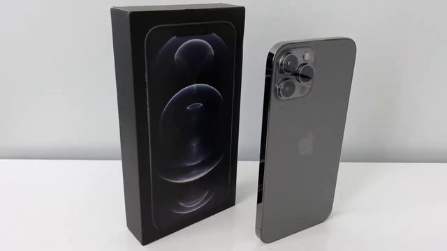 IPhone 12 Pro Max Unboxing Graphite + Pacific Blue Comparison