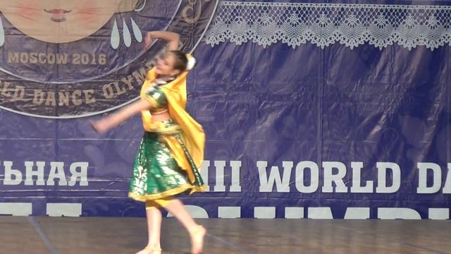 Elina Kurbatskaya. World Championship 2016. IDO. Bollywood. Juniors. смотреть онлайн
