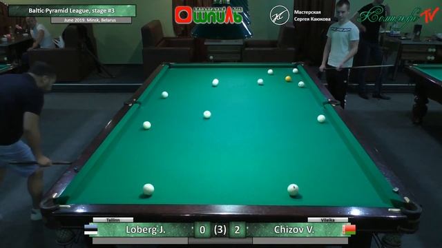 Baltic Pyramid League 2019. Loberg J. - Chizov V. смотреть онлайн