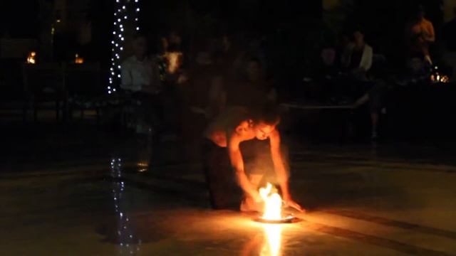Fire Show Hurghada Egypt Ahmed Ali 2016 смотреть онлайн
