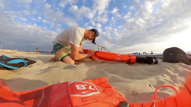Severne Mach3 + Starboard Windsurfing Inflatable SUP. The Weirdest Combination Ever!