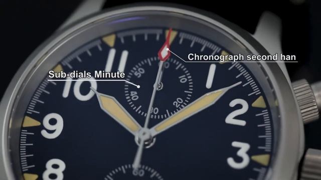 Militado Retro VK61 Quartz Chronograph Watch ML1868