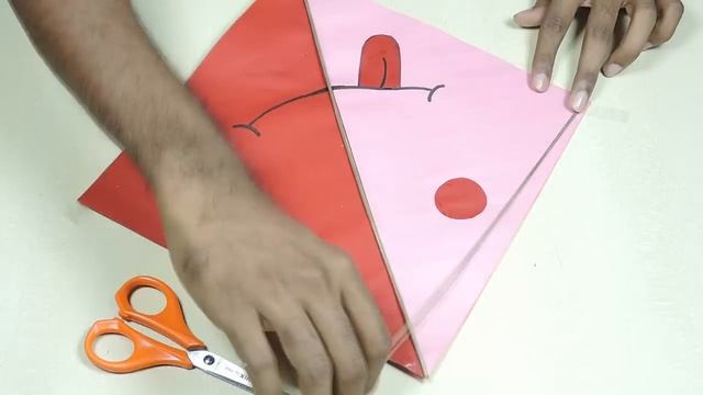 HOW TO MAKE A KITE FOR KIDS | HOW TO TIE A KITE | HOW TO MAKE A PAPER KITE | DIY KITE смотреть онлайн