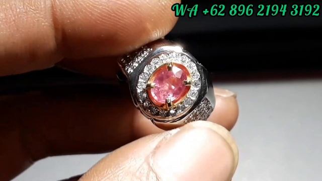 Gemtone Update - Batu permata Ruby Safir Padparadscha Chrysoberyl ring perak harga masih bisa nego смотреть онлайн