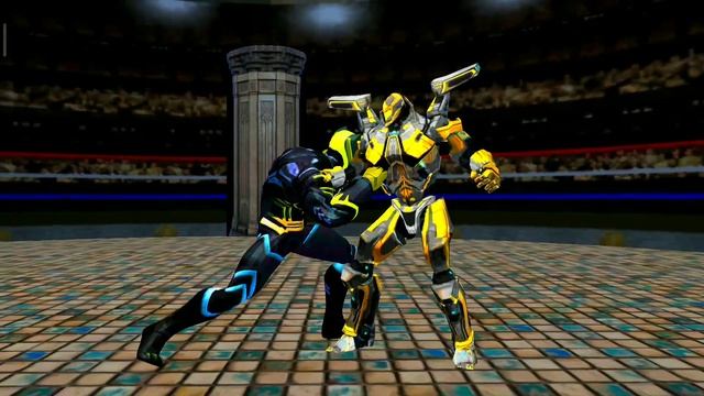 SUPER MEGA ROBOT VS BLACK PANTHER FIGHTING COMPITITION 3D SIMULATOR GAME WITH 3D EXPERIENCE