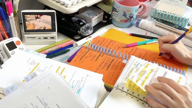 STUDY WITH ME 2hrs | Background Noise,no Music,no Break | ASMR | Real Time｜motivation