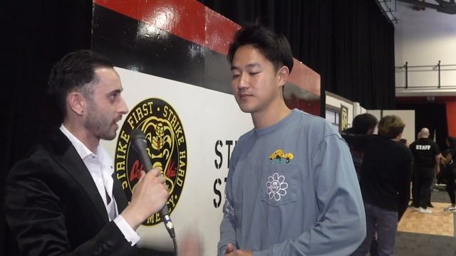 Joe Seo on success of Cobra Kai, his character arc, working with original stars & more! смотреть онлайн