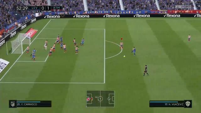 FIFA 20 LEVANTE VS ATLETICO MADRID LA LIGA PREDICTION смотреть онлайн