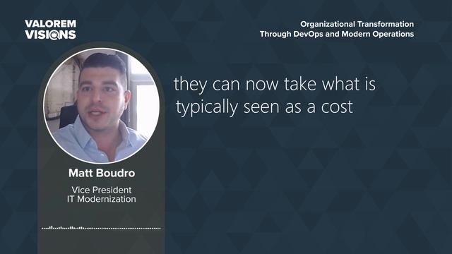 Organizational transformation through DevOps and Modern Operations | 2023 Trends | Valorem Visions смотреть онлайн
