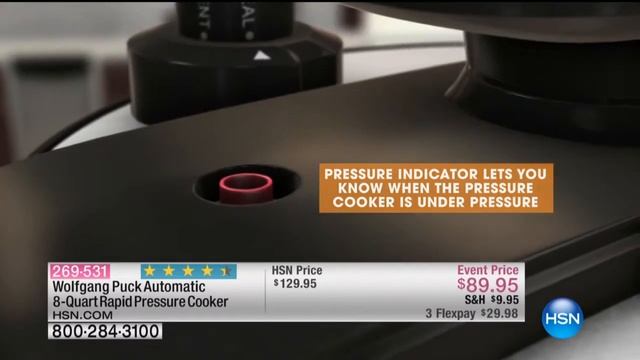 Wolfgang Puck Automatic 8Quart Rapid Pressure Cooker смотреть онлайн