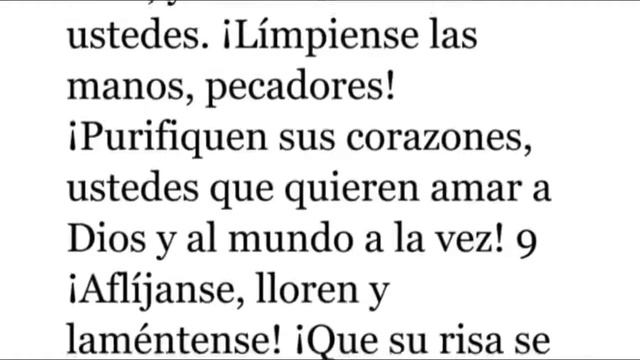 Santiago 4 Dios Habla Hoy Audio+Texto Videobiblia смотреть онлайн