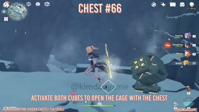ALL HIDDEN DRAGONSPINE CHESTS | GET 100% EXPLORATION QUICK! | Genshin Impact смотреть онлайн