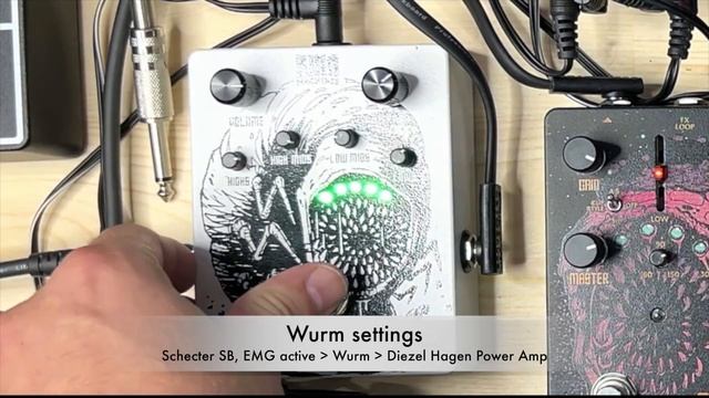 KMA Machines Wurm Series Comparison (Guardian Of The Worm, Worm, Worm 2) Just Doom, No Talk