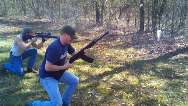 suppressed .22, Sig 9, xd 40, saiga 12, fnar .308 (guardian angel) смотреть онлайн