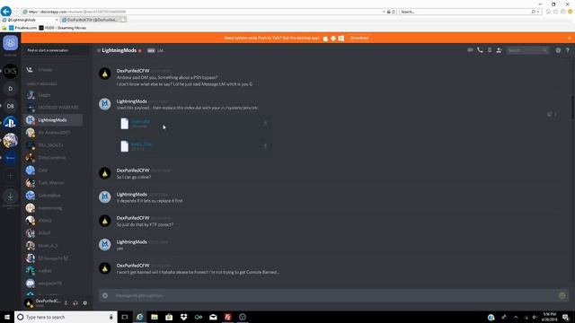 PS4 (4.55/5.XX) ONLINE MODDING?! (LEAKED) смотреть онлайн