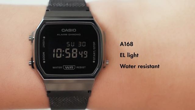 CASIO VINTAGE  A168/A171