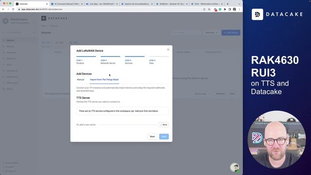RAK4630 on Datacake IoT Platform using TTN The Things Network and RAK Gateway смотреть онлайн