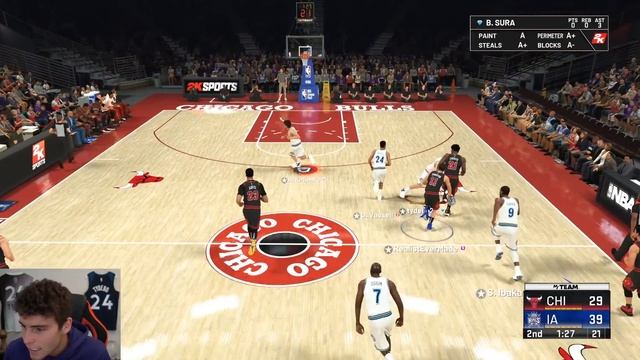 NO MONEY SPENT SERIES #27 - WE BOUGHT ONE OF THE BEST FORWARDS FOR ONLY 15K MT! NBA 2K22 MyTEAM смотреть онлайн