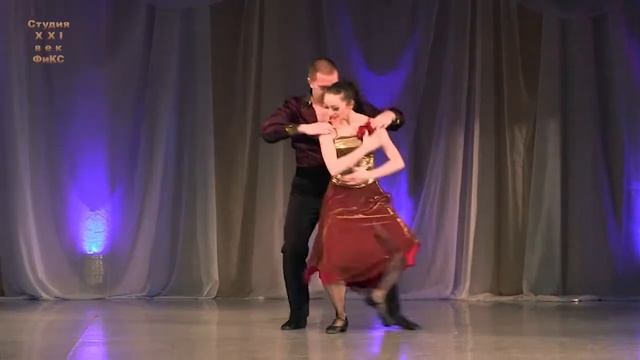 Танго. Алла Матросова и Павел Судаков. смотреть онлайн