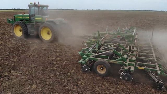 John Deere 9420R & Grizzly 76 plate Disc | Spring Cultivation 2020 | Australia смотреть онлайн