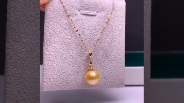 Shilovem 18k, желтое золото, натуральный жемчуг, подвески, ювелирные украшения для женщин, трендово смотреть онлайн