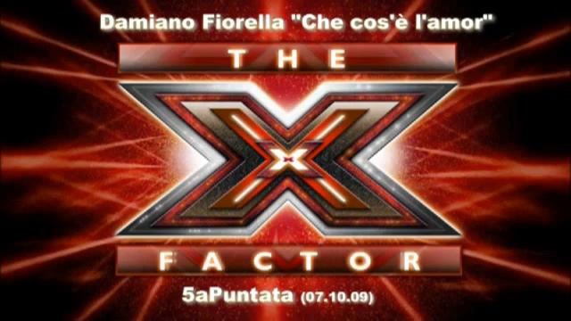 DAMIANO FIORELLA "CHE COS'E' L'AMOR"-X FACTOR 3(5aPuntata) Audio смотреть онлайн